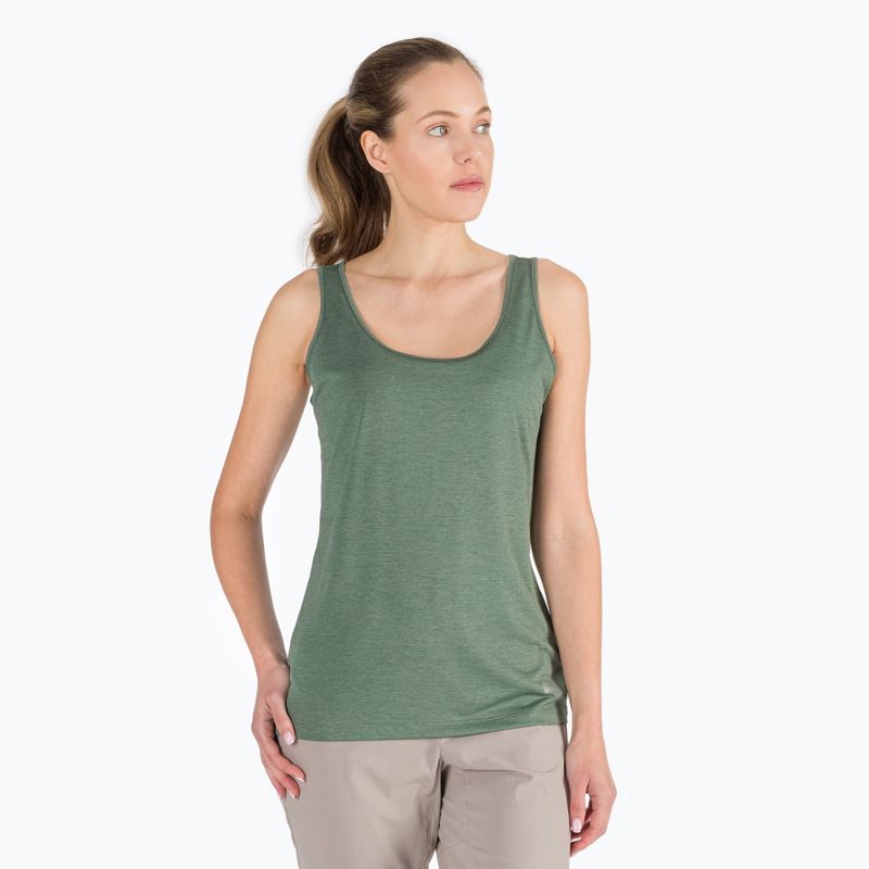 Jack Wolfskin women's trekking t-shirt Pack & Go Tank green 1807282_4311