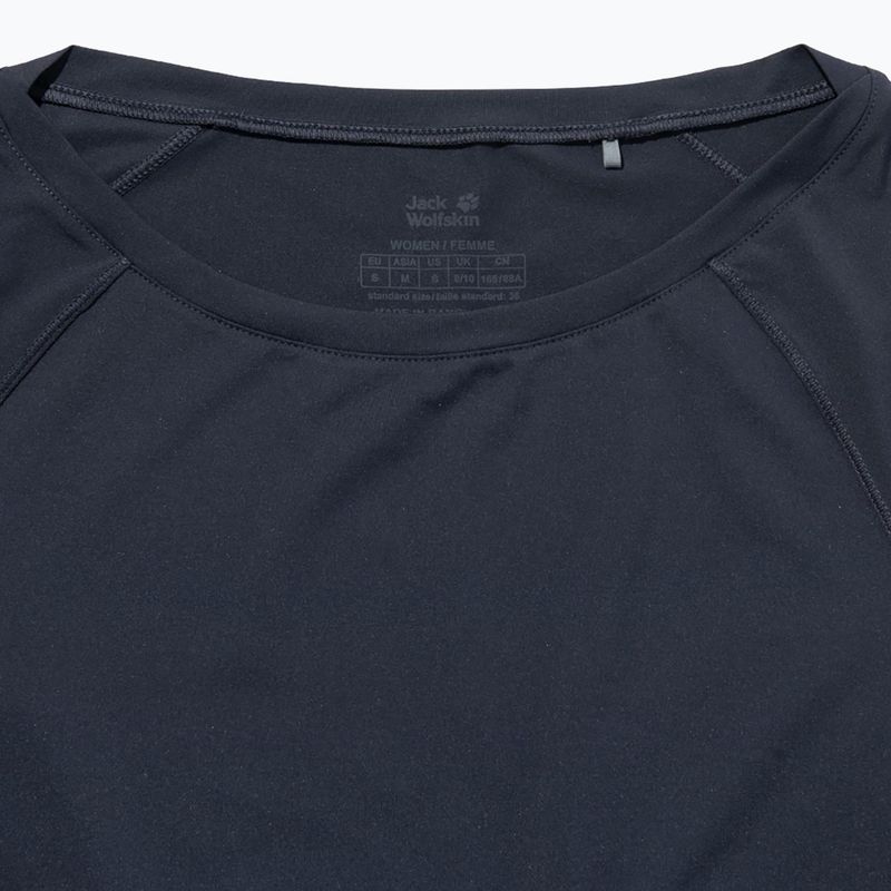 Jack Wolfskin women's trekking T-shirt Tasman grey 1808441_1388 9