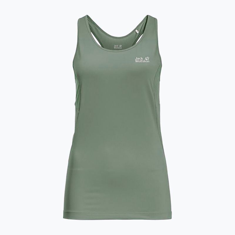 Jack Wolfskin women's trekking t-shirt Narrows Tank green 1808571_4311 8