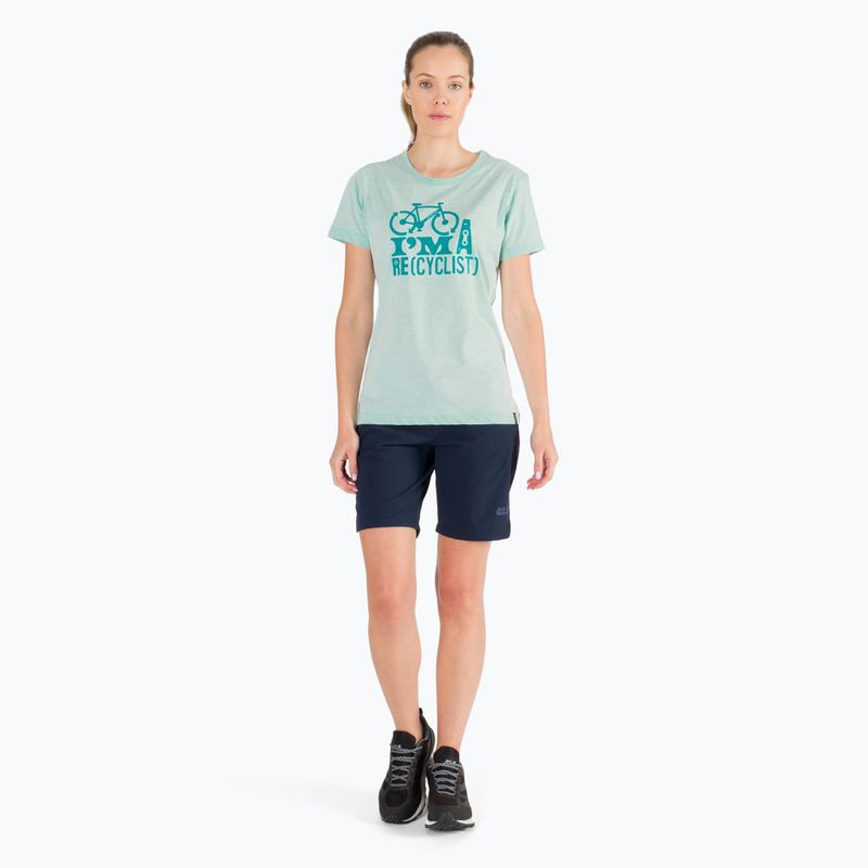 Jack Wolfskin women's trekking t-shirt Ocean Trail blue 1808671_4110 2