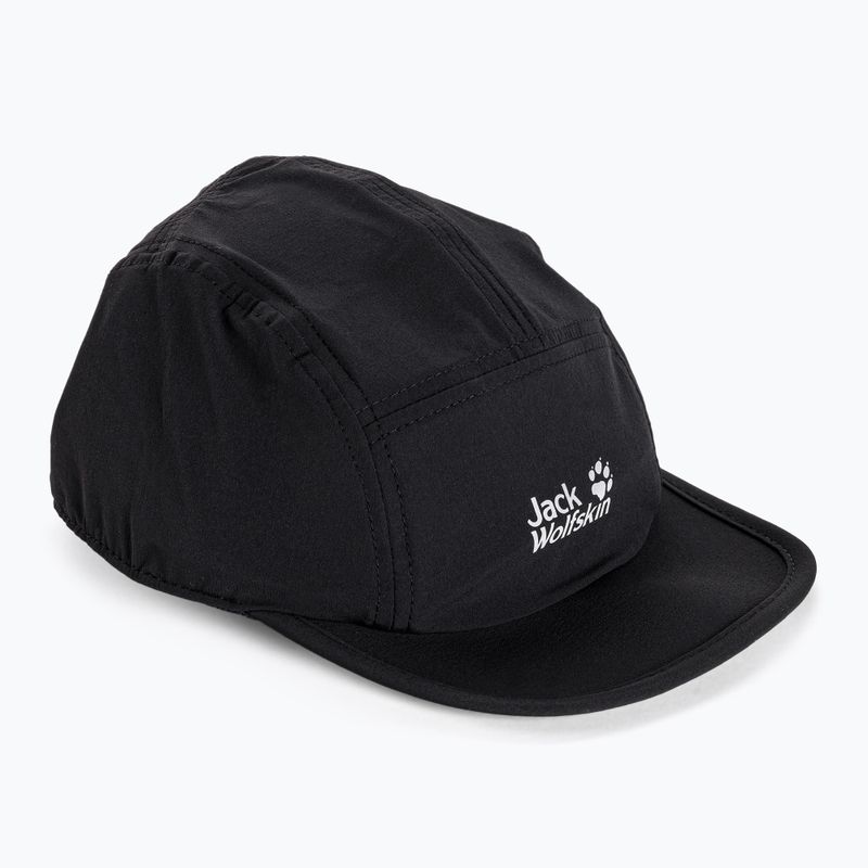 Jack Wolfskin Pack & Go baseball cap black 1910511_6000