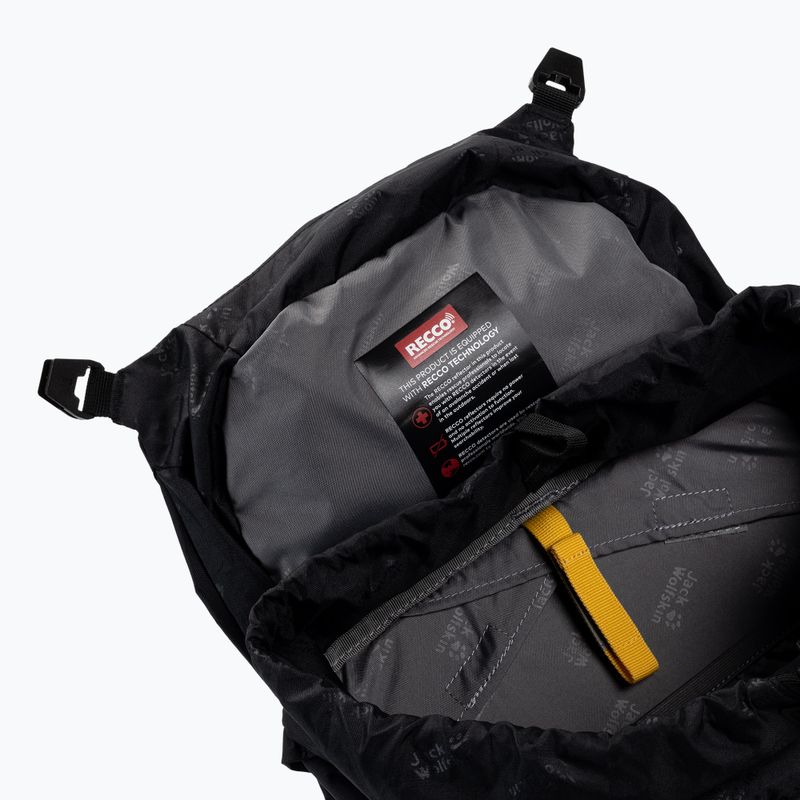 Jack Wolfskin Wolftrail 28 Recco hiking backpack black 2010191_6000_OS 10