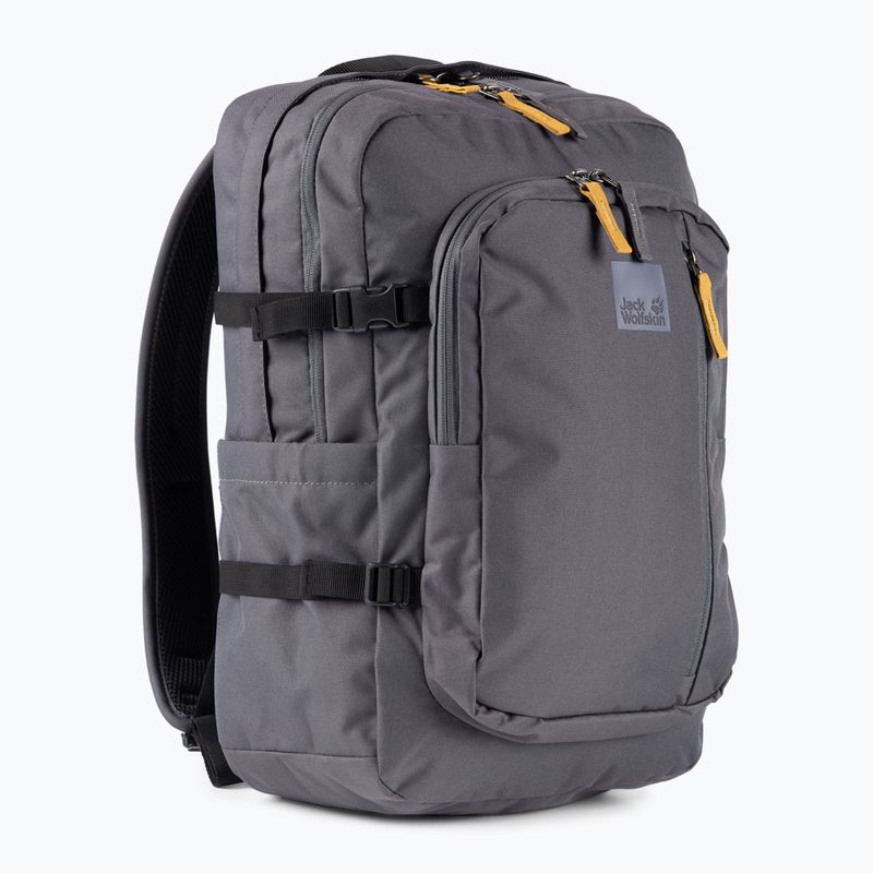 Jack Wolfskin Berkeley De Luxe hiking backpack grey 2530002_6168_OS 2