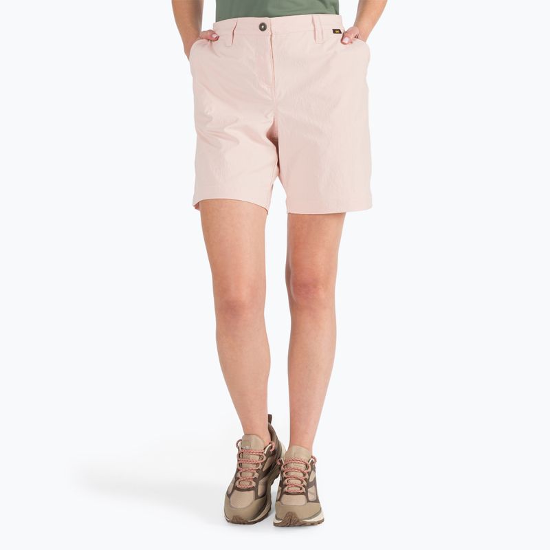 Jack Wolfskin women's trekking shorts Desert pink 1505311_2157