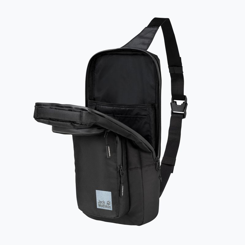 Jack Wolfskin Lyon Cross Over shoulder bag 8 l ultra black 4