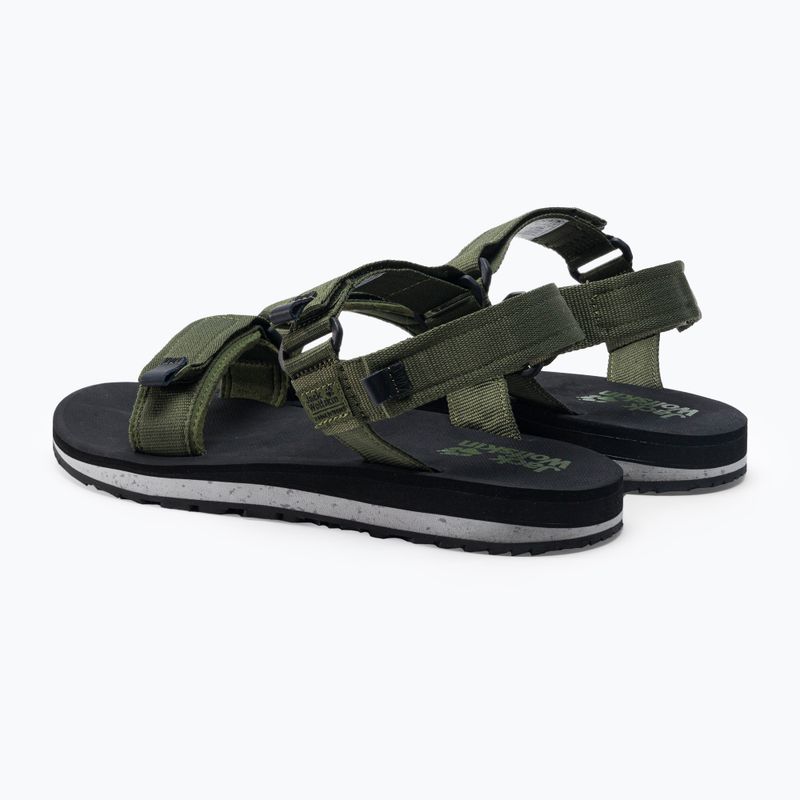 Jack Wolfskin men's Outfresh green trekking sandals 4039441_4298 8