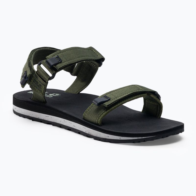 Jack Wolfskin men's Outfresh green trekking sandals 4039441_4298 9