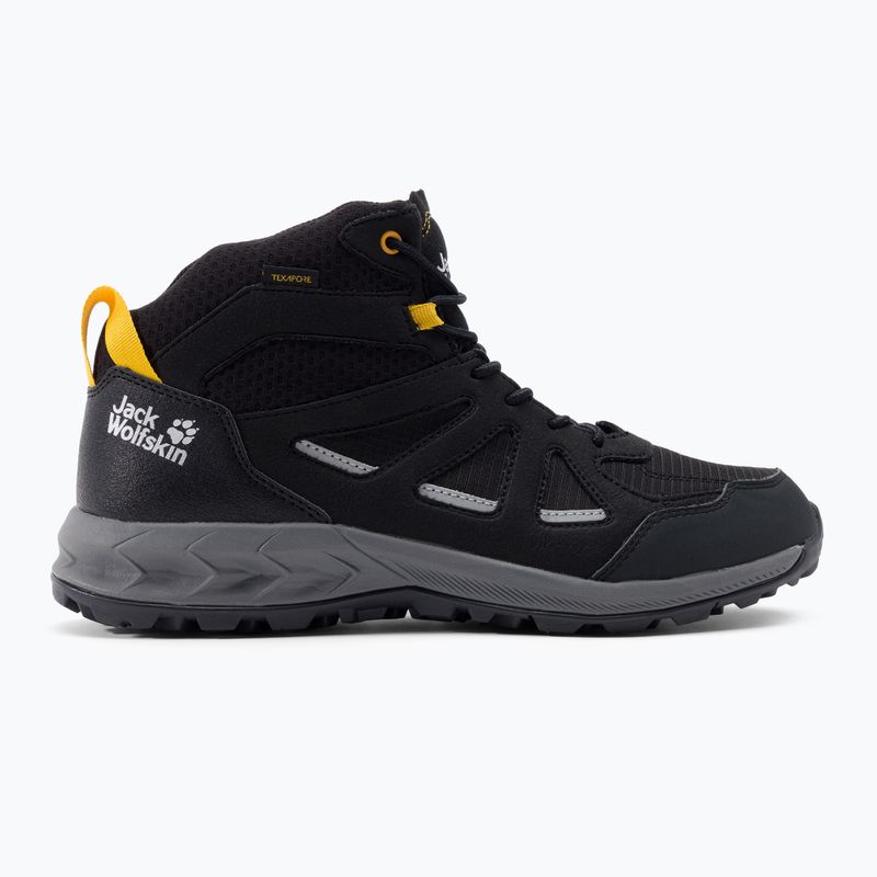 Jack Wolfskin men's trekking boots Woodland 2 Texapore Mid black 4051261_6055 2
