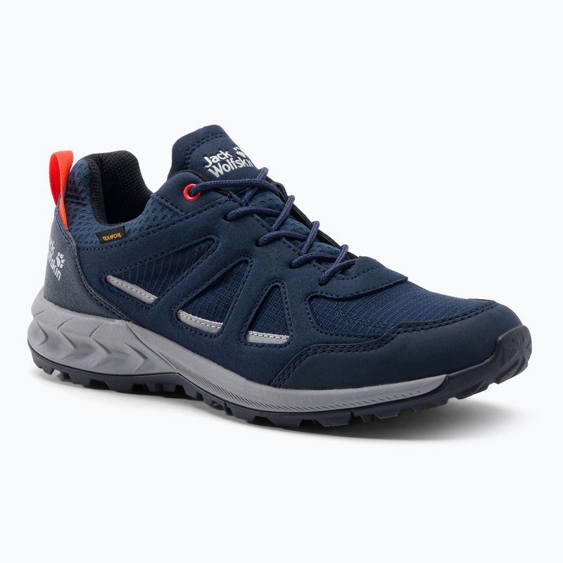 Jack Wolfskin men's trekking boots Woodland 2 Texapore navy blue 4051271_1178