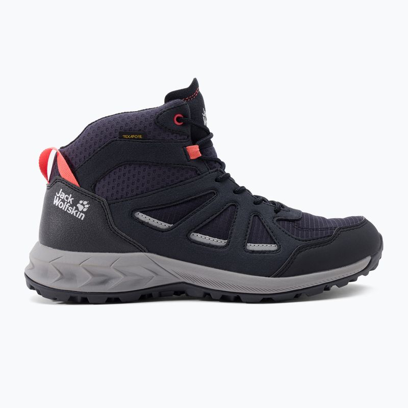 Jack Wolfskin women's trekking boots Woodland 2 Texapore navy blue 4051331_1207 2