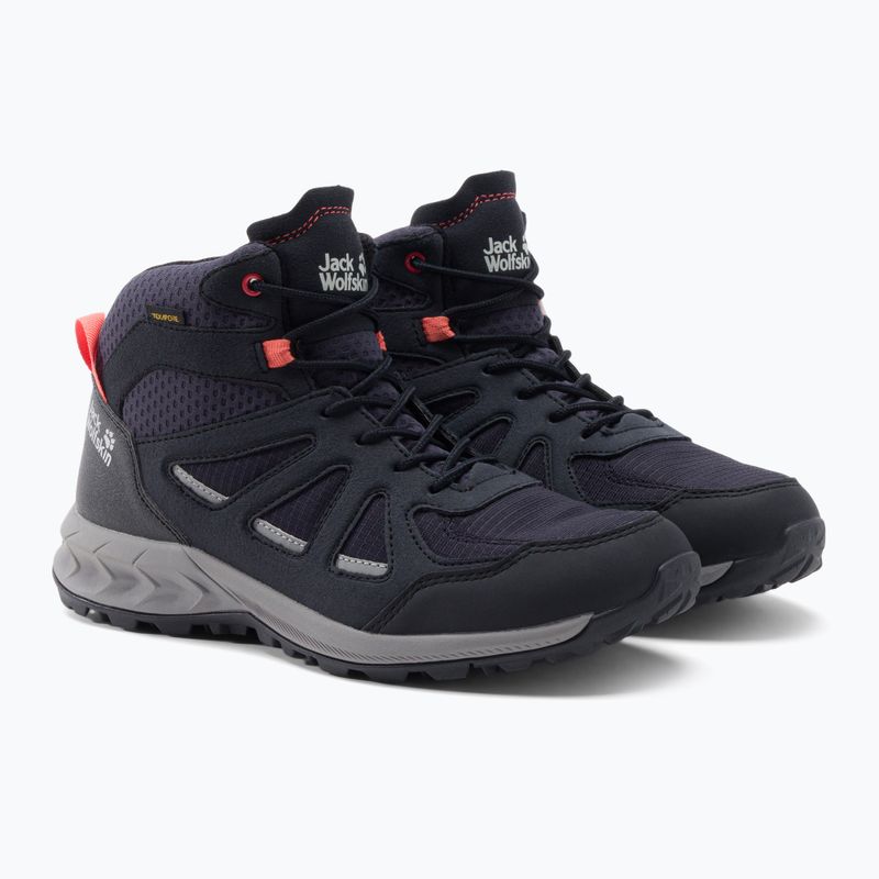 Jack Wolfskin women's trekking boots Woodland 2 Texapore navy blue 4051331_1207 5
