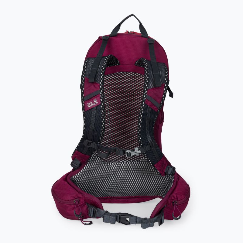 Jack Wolfskin Crosstrail ST 22 l hiking backpack maroon 2009562_2222 3