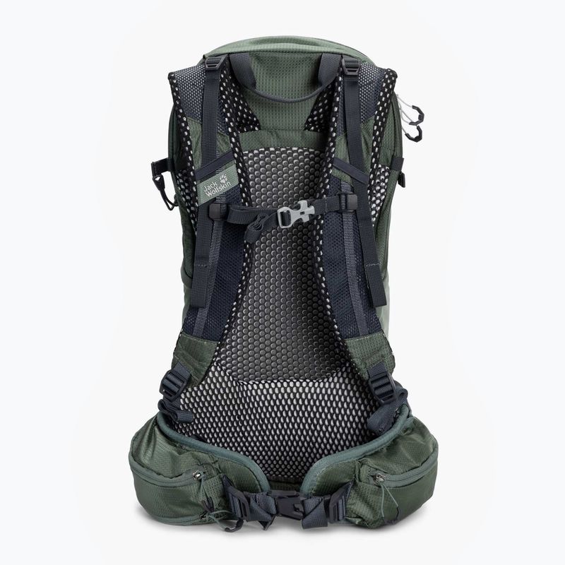 Jack Wolfskin Crosstrail ST 22 l green hiking backpack 2009562_4311 2