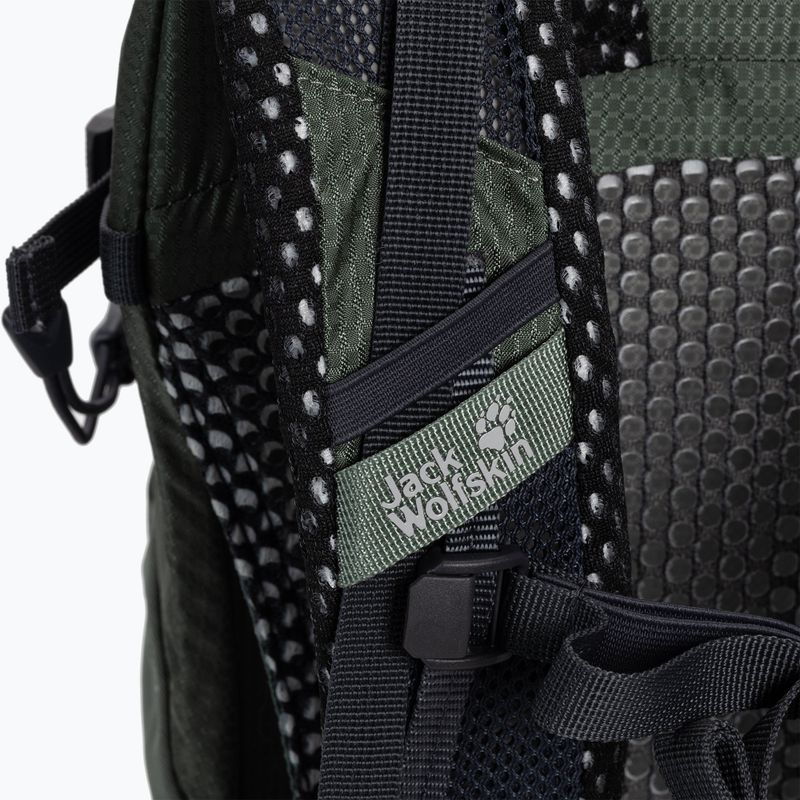 Jack Wolfskin Crosstrail ST 22 l green hiking backpack 2009562_4311 6