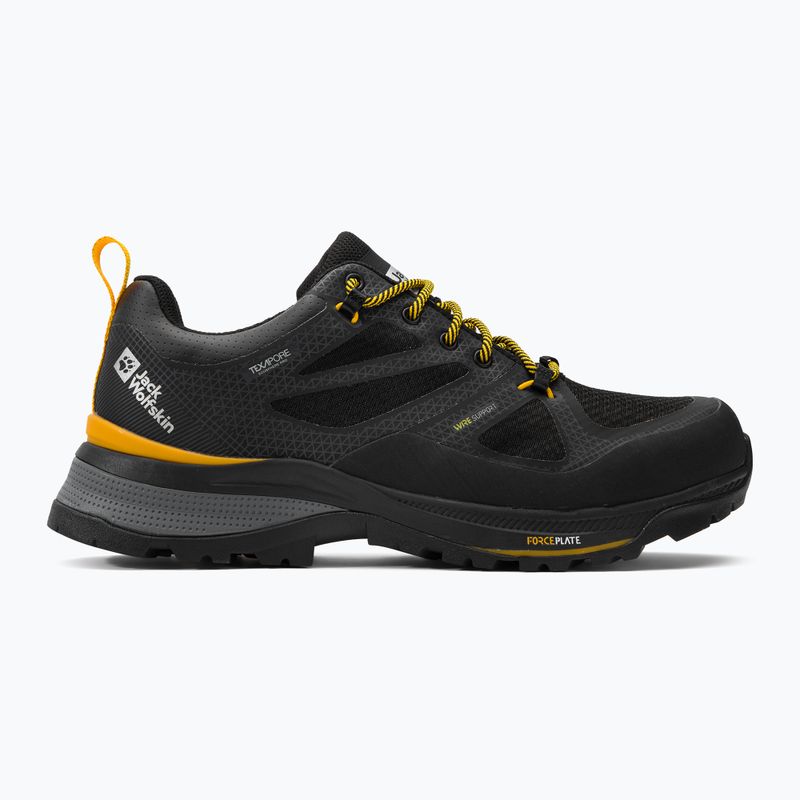 Jack Wolfskin men's Force Striker Texapore Low trekking boots black 4038843 2