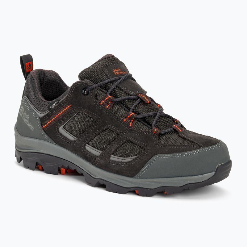 Jack Wolfskin men's trekking boots Vojo 3 Texapore Low grey/orange