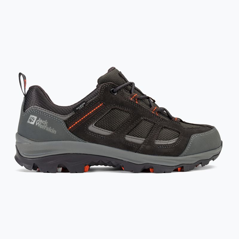 Jack Wolfskin men's trekking boots Vojo 3 Texapore Low grey/orange 2