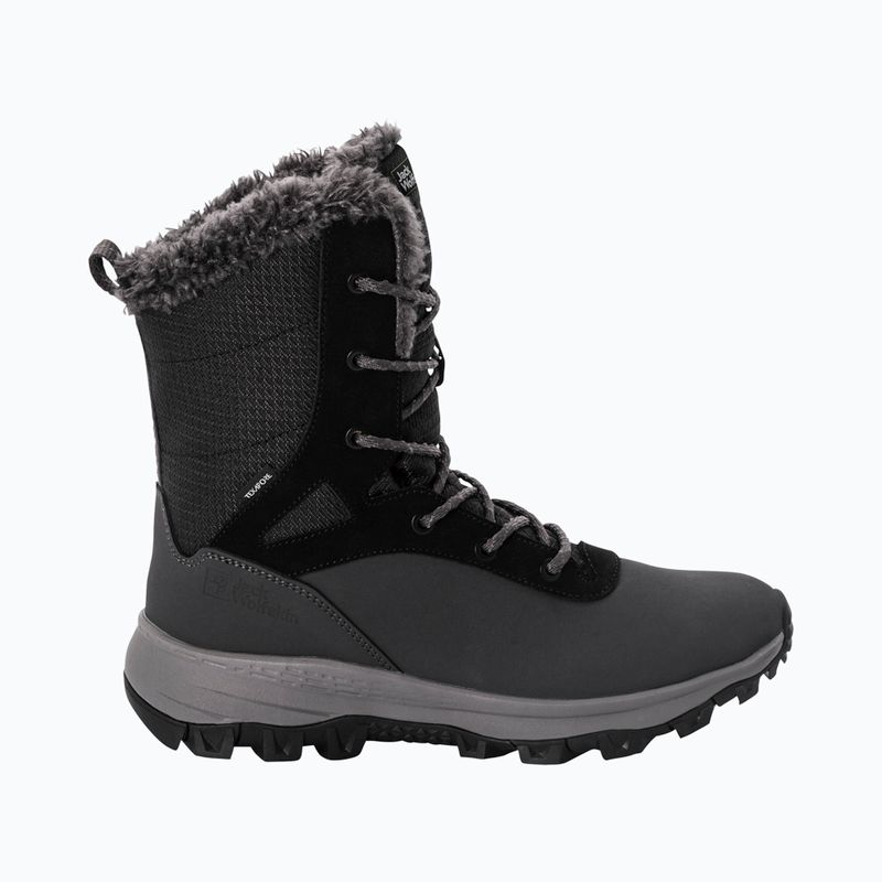 Women's snow boots Jack Wolfskin Everquest Texapore Snow High phantom/black 10