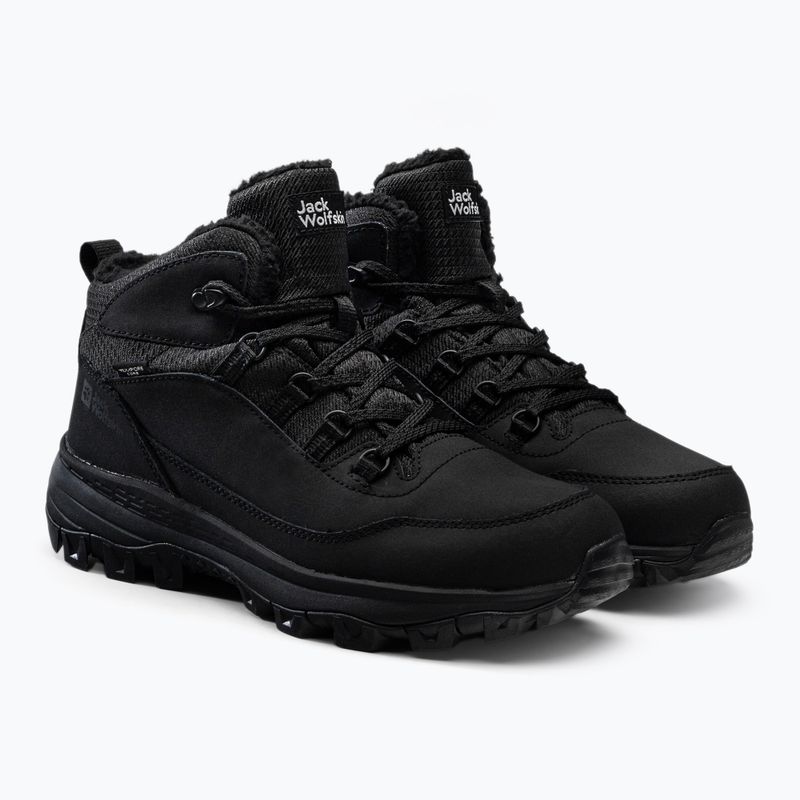 Jack Wolfskin men's Everquest Texapore Mid trekking boots black 4053611 5