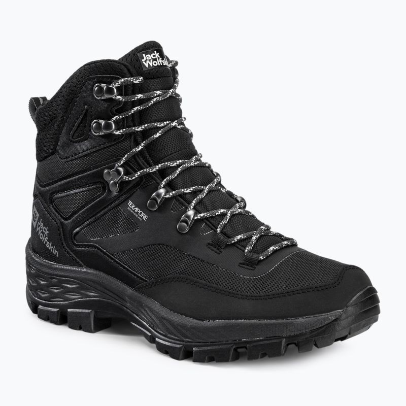 Jack Wolfskin men's Rebellion Guide Texapore Mid trekking boots black 4053791