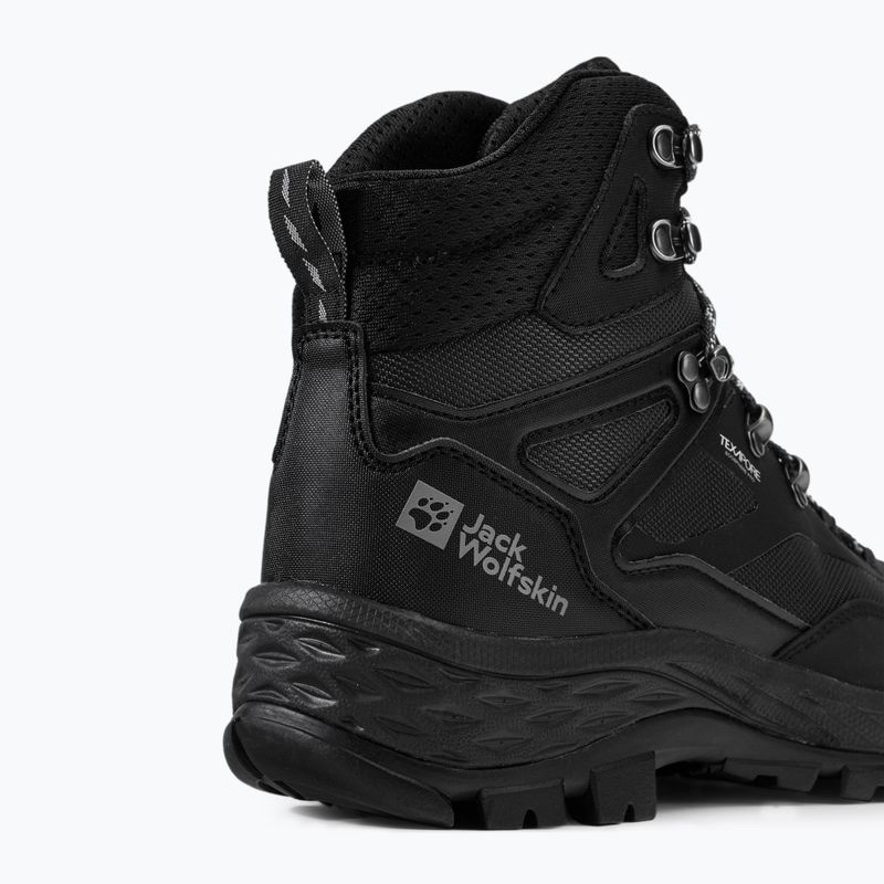 Jack Wolfskin men's Rebellion Guide Texapore Mid trekking boots black 4053791 8