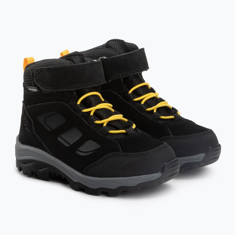 Jack Wolfskin Vojo Lt Texapore Mid children's trekking boots black 4054021 4