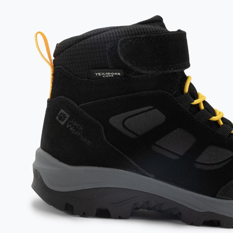Jack Wolfskin Vojo Lt Texapore Mid children's trekking boots black 4054021 7