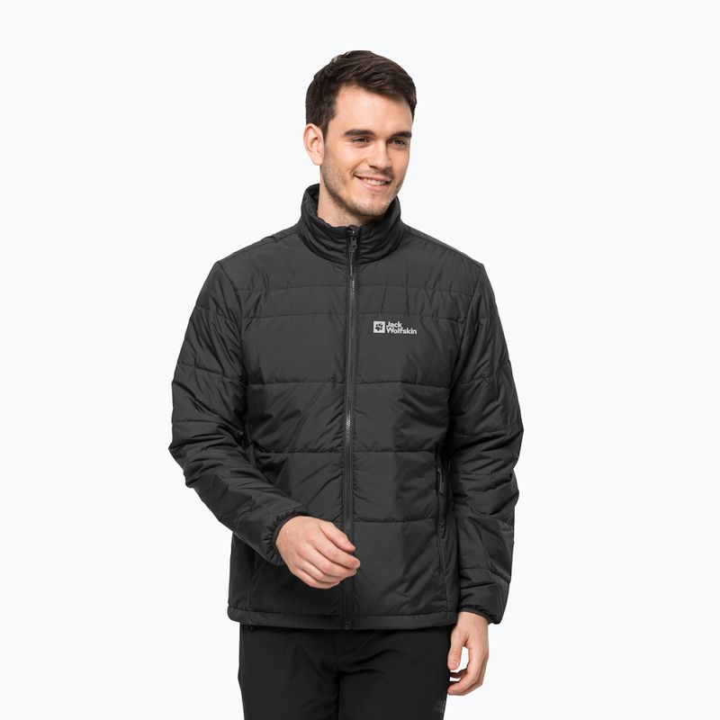 Jack Wolfskin men's Jasper rain jacket black 1115261_6000_006 3