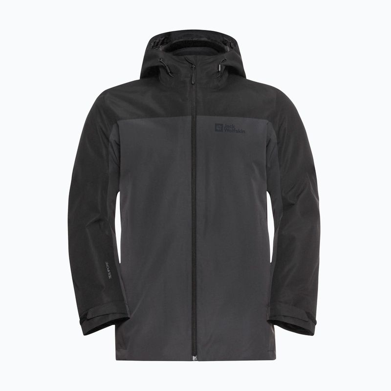 Jack Wolfskin men's jacket Taubenberg 3In1 phantom 5