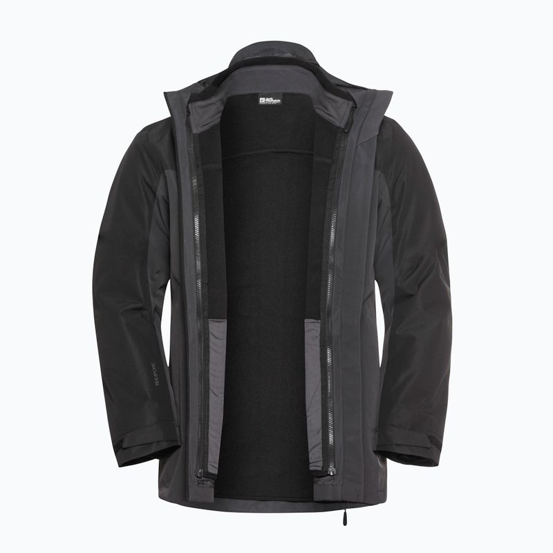 Jack Wolfskin men's jacket Taubenberg 3In1 phantom 7
