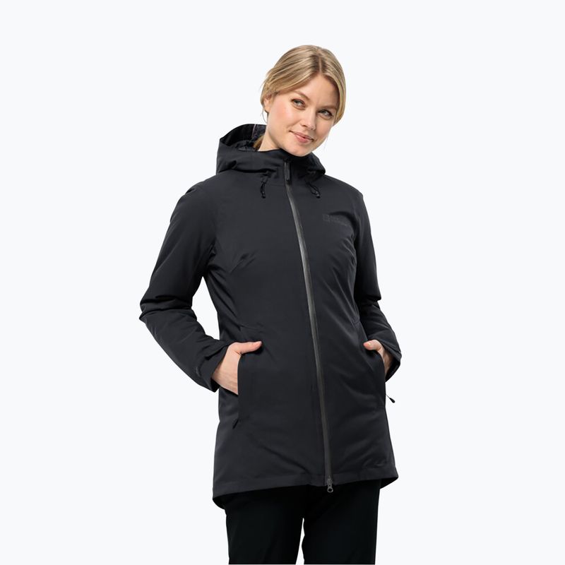 Jack Wolfskin women's winter jacket Stirnberg Ins black