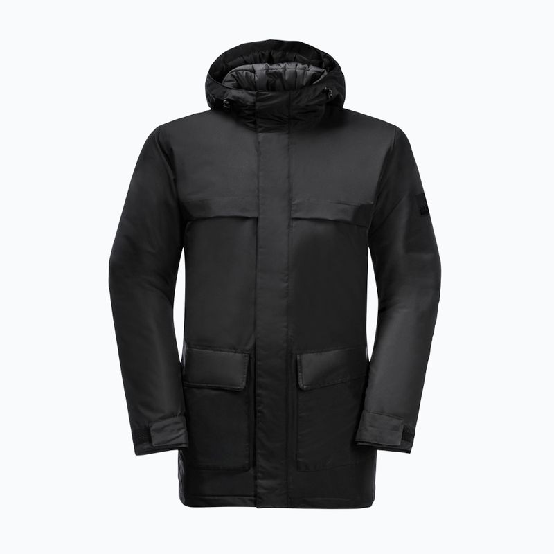 Jack Wolfskin men's winter jacket Winterlager Parka black 6