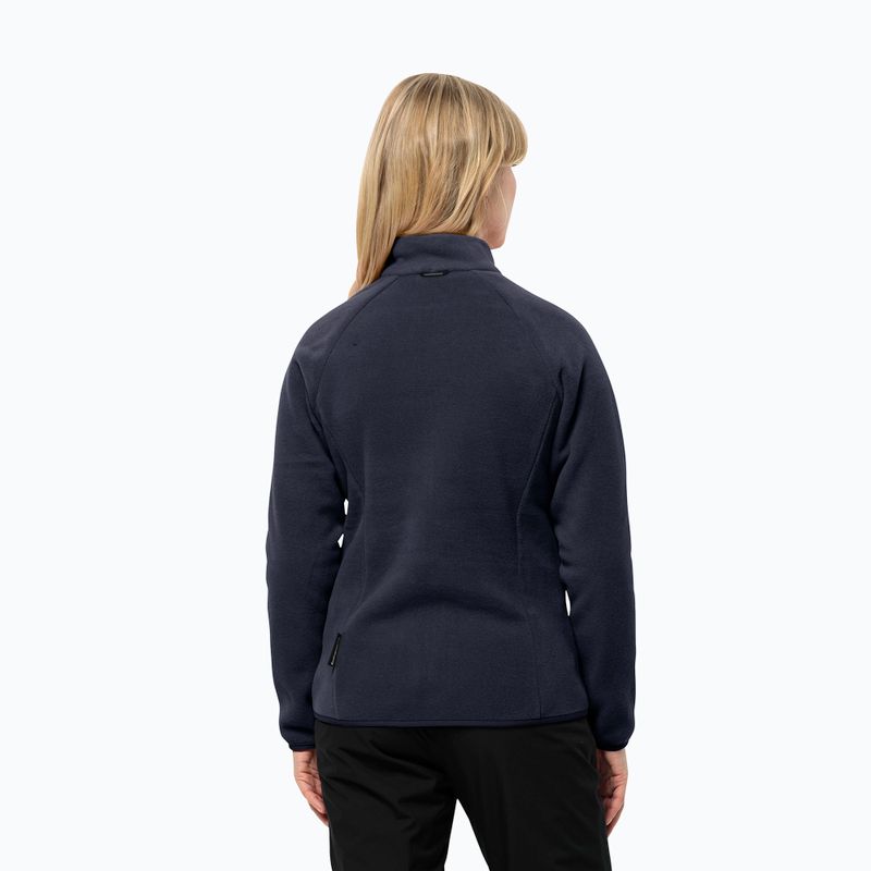 Jack Wolfskin women's Moonrise 3In1 jacket night blue 8