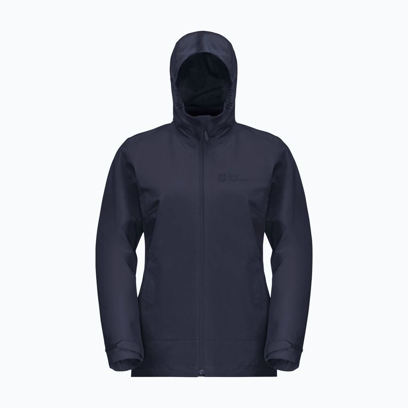 Jack Wolfskin women's Moonrise 3In1 jacket night blue 10