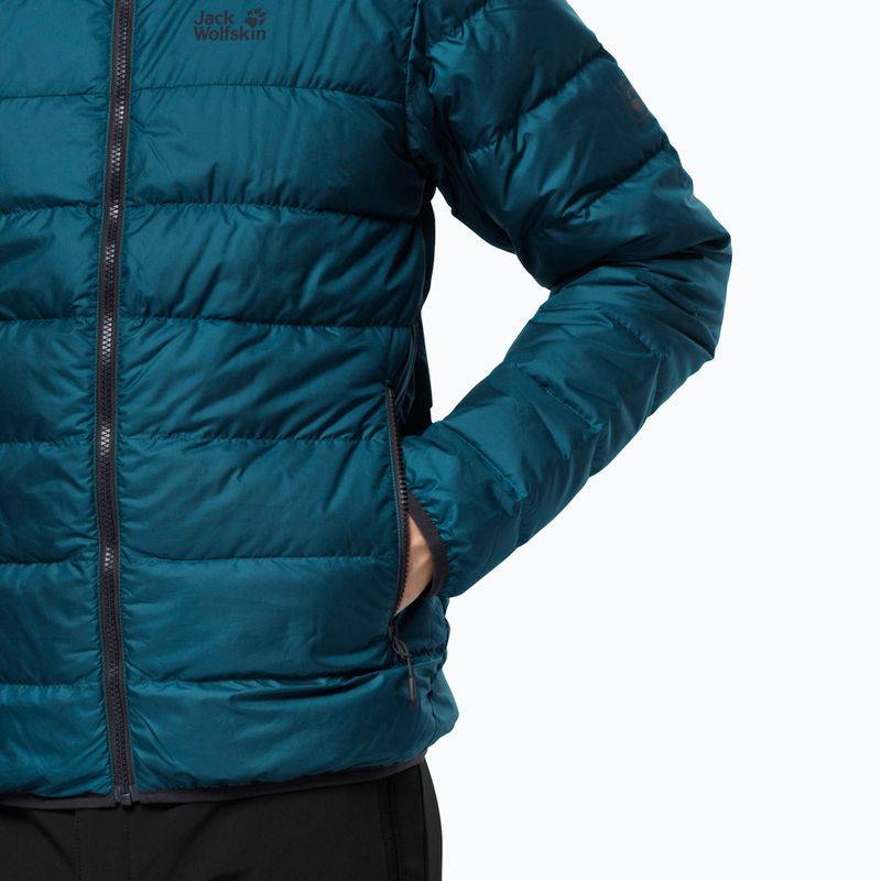 Jack Wolfskin men's down jacket Helium blue 1200573_4133 4