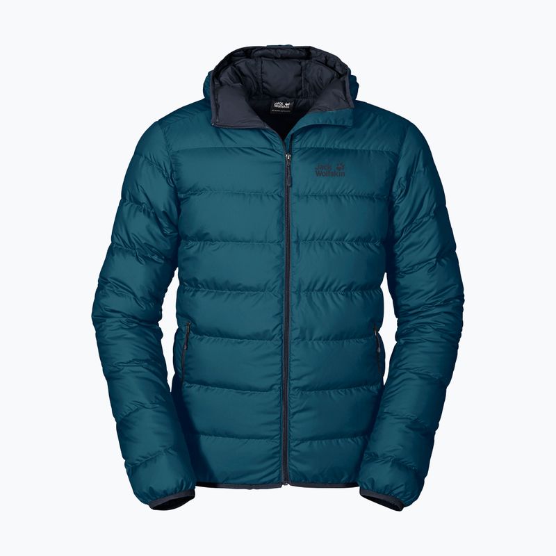 Jack Wolfskin men's down jacket Helium blue 1200573_4133 6