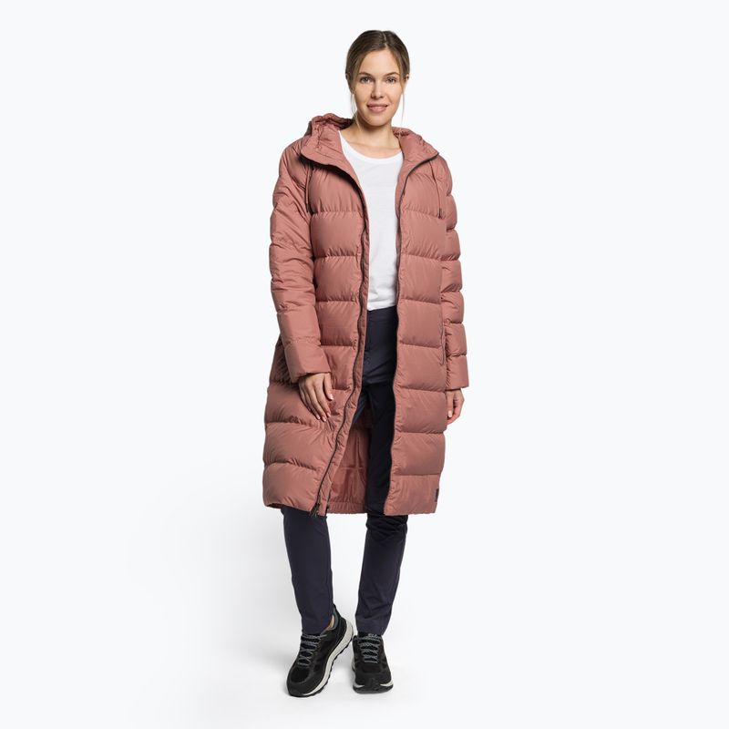 Jack Wolfskin women's down jacket Frozen Palace brown 1204132_3068 2