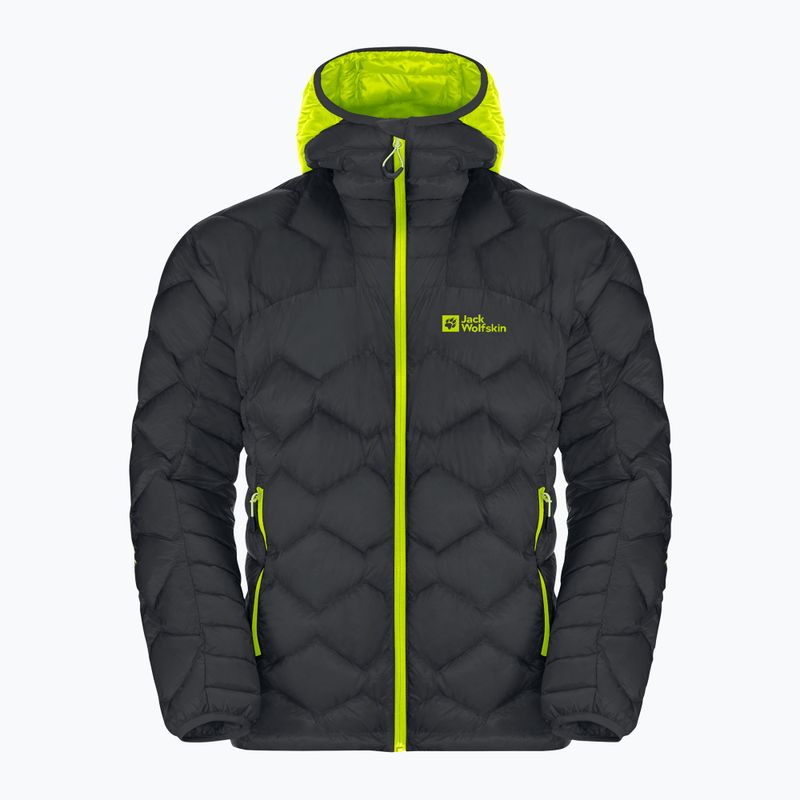 Jack Wolfskin men's Alpspitze Down Hoody grey 1206771_6350 ski jacket 5