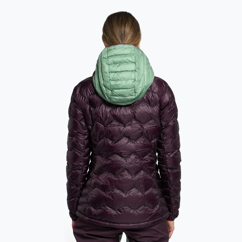 Jack Wolfskin women's Alpspitze Down Hoody ski jacket purple 1206791_2042 4