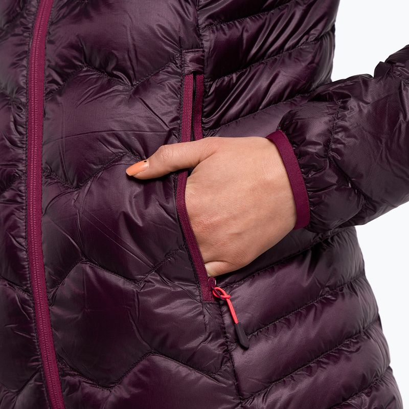 Jack Wolfskin women's Alpspitze Down Hoody ski jacket purple 1206791_2042 8