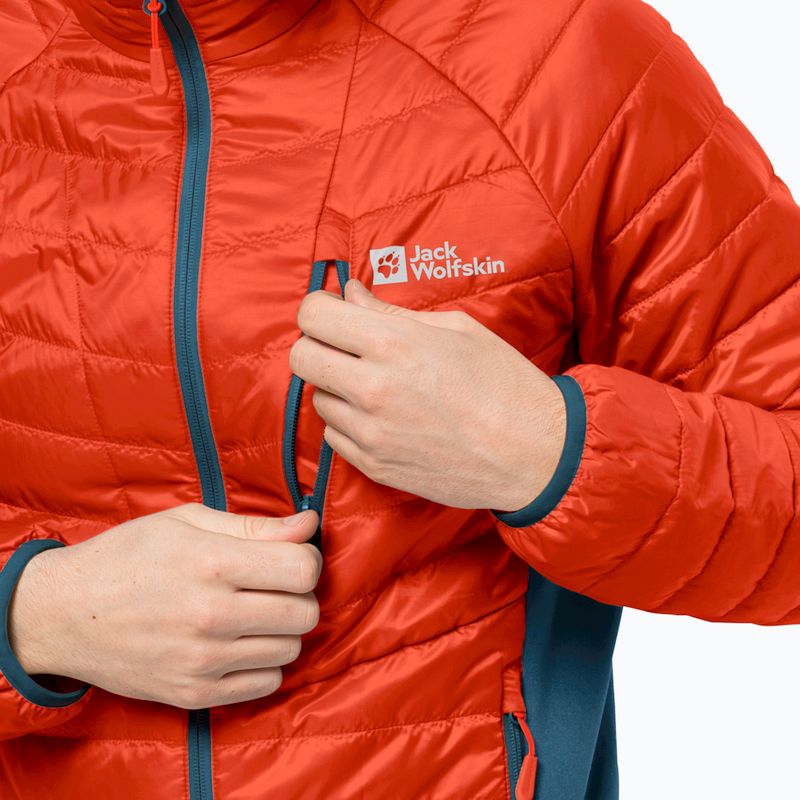 Jack Wolfskin men's down jacket Routeburn Pro Ins red 1206861_3017 3