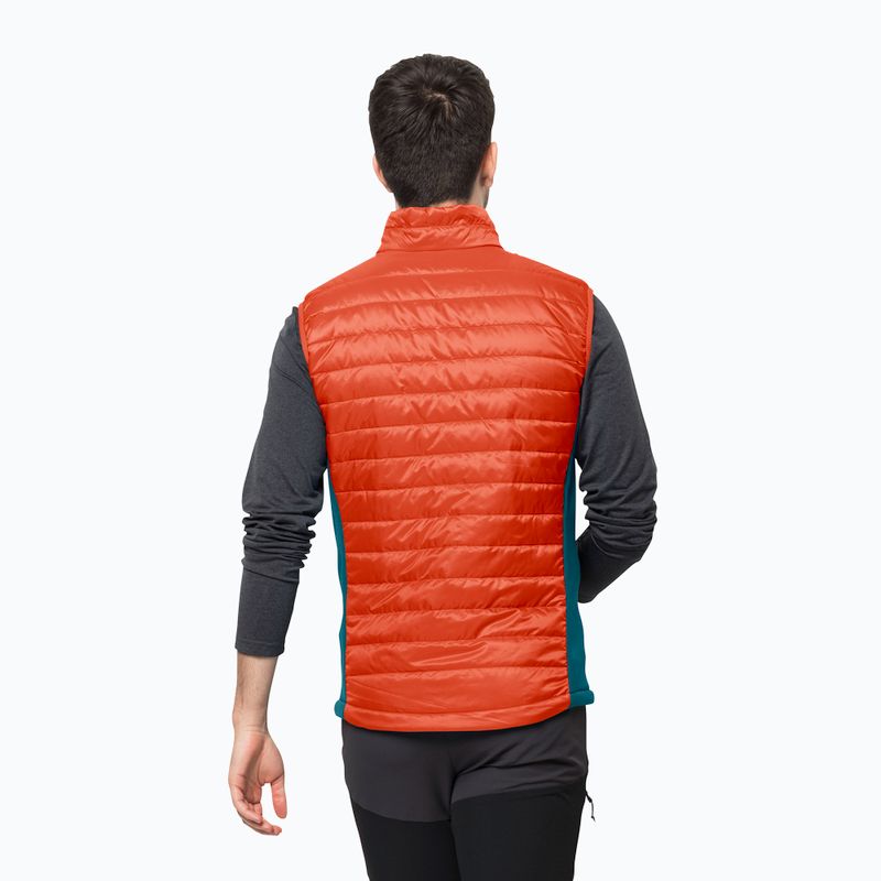 Jack Wolfskin Routeburn Pro Ins men's hiking sleeveless orange 1206871_3017_002 2