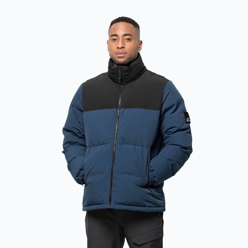 Jack Wolfskin men's down jacket Alex Down navy blue 1206911_1383_004