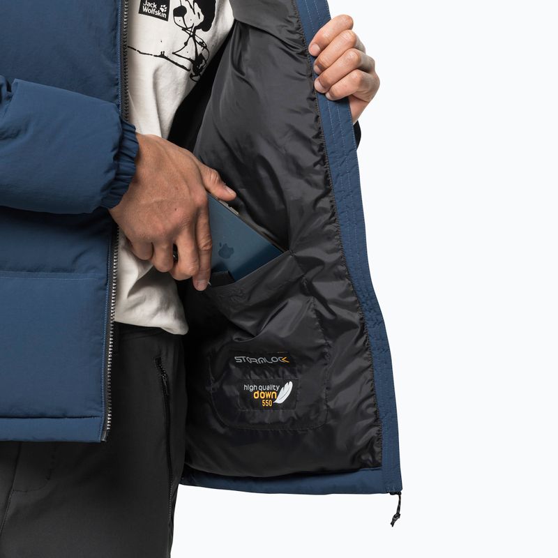 Jack Wolfskin men's down jacket Alex Down navy blue 1206911_1383_004 5