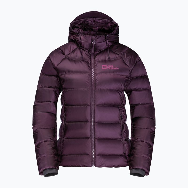 Jack Wolfskin women's down jacket Nebelhorn Down Hoody purple 1207091_2042 10