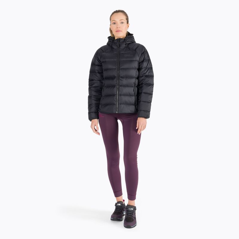 Jack Wolfskin women's down jacket Nebelhorn Down Hoody black 1207091_6000 2