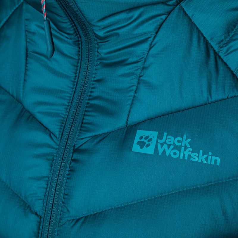Jack Wolfskin women's down jacket Passamani Down Hoody blue 1207101_4133 7