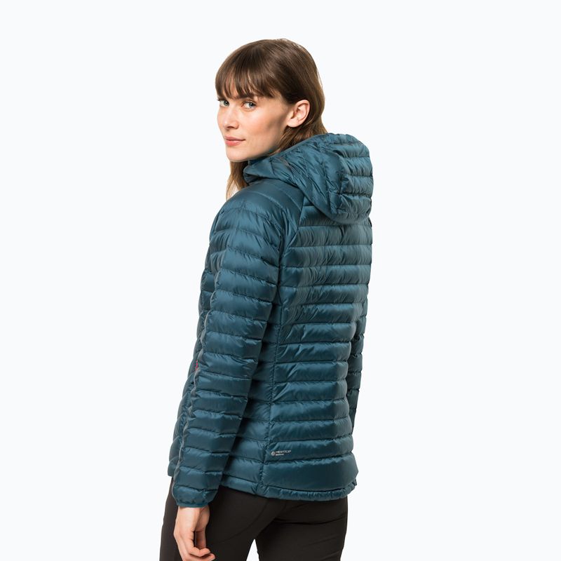 Jack Wolfskin women's down jacket Passamani Down Hoody blue 1207101_4133 2
