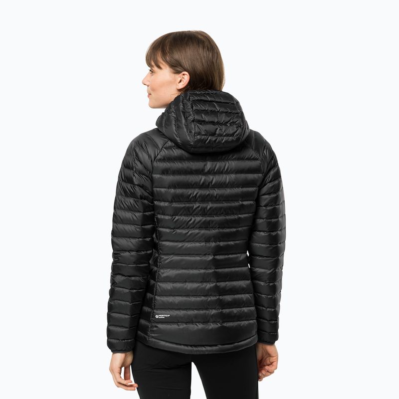 Jack Wolfskin women's down jacket Passamani Down Hoody black 2