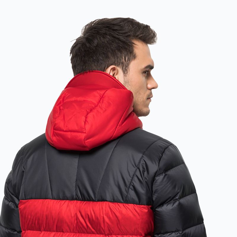 Jack Wolfskin men's down jacket Nebelhorn Down Hoody red 1207141_2206 6